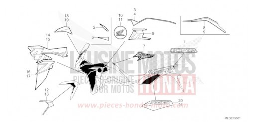 MARKE/STREIFEN (2) CRF1100DP de 2023
